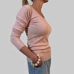 V-Feinstrickpullover - Slim Fit