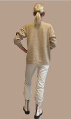 Strickpullover mit Melonendetails